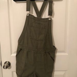 green american eagle overalls